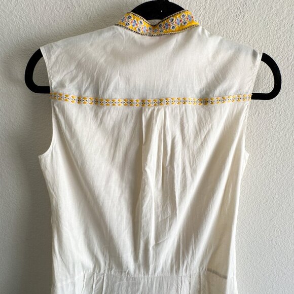 Tory Burch Embroidered Adriana Fit & Flare Dress Size 2 - Picture 10 of 15